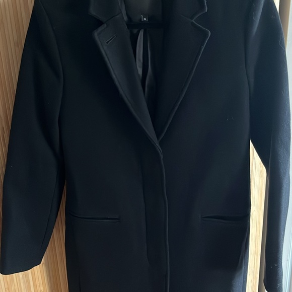 Surface to Air black wool coat - Picture 3 of 7
